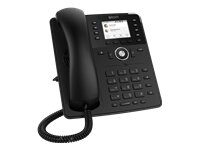 SNOM D735 Desk Telephone schwarz