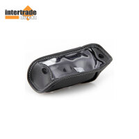 Telefontasche mit Drehclip (schwarz) mit...